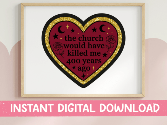 A Deep Red Heart Graphic for T-Shirt Designs