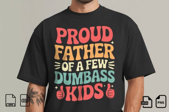 A T-Shirt Design Review: Proud Father SVG for Creative Publishers