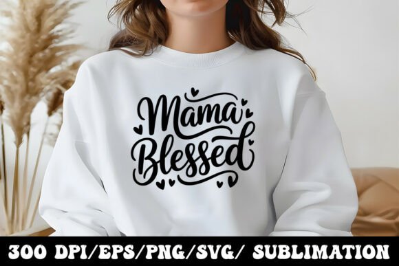 Brand Designer Review: Mama Blessed Printable Graphics for T-Shirt Designs & Marketing