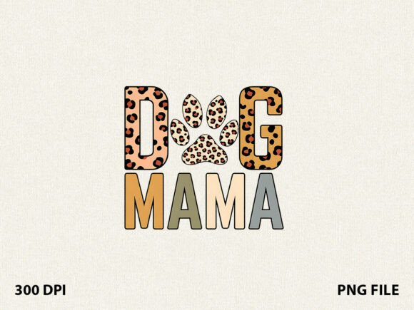 Evaluating the Leopard Paw Dog Mama Embroidery Design