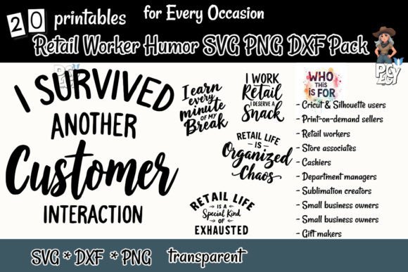 Evaluating the Retail Worker Humor Graphics for T-Shirt Designs